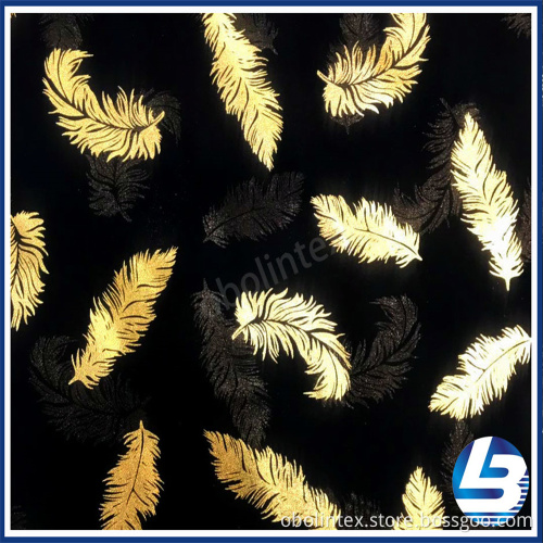 OBL20-C-020 Polyester Chiffon For Ladies' Dress